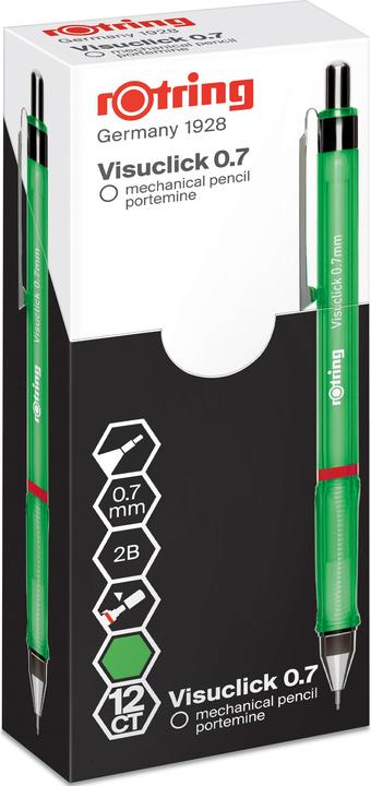 Produktbild Rotring VISUCLICK - Feinminenstift (0.70 mm, 2B, 1 x)