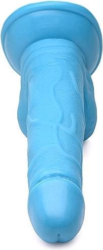 Produktbild Pop Peckers Poppin Dildo 16.5 cm - Blue