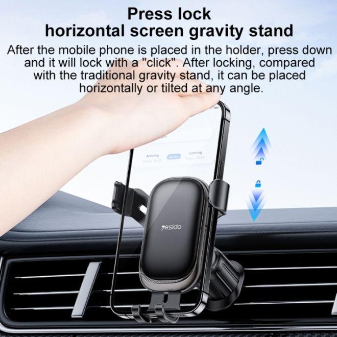 Actual product image Yesido C247 Car mount horizontal and vertical for 4.7" to 7.2"