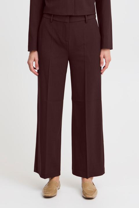 Actual product image B.young BYDANTA WIDE LEG PANTS 2 CROPPED 20815027 (40)