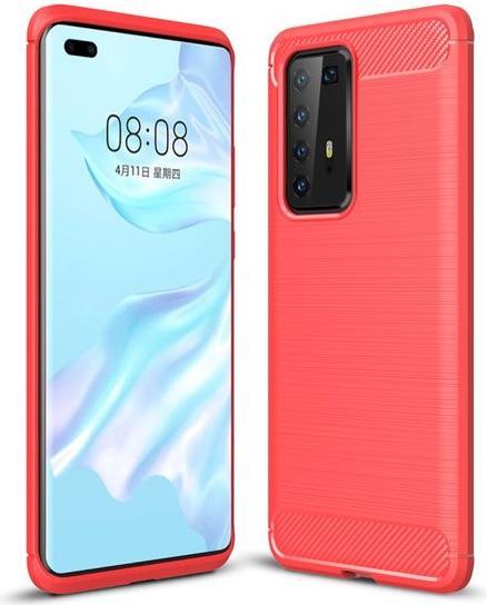 Actual product image MU Style Carbon Fiber TPU Softcase Series (Huawei P40 Pro+)