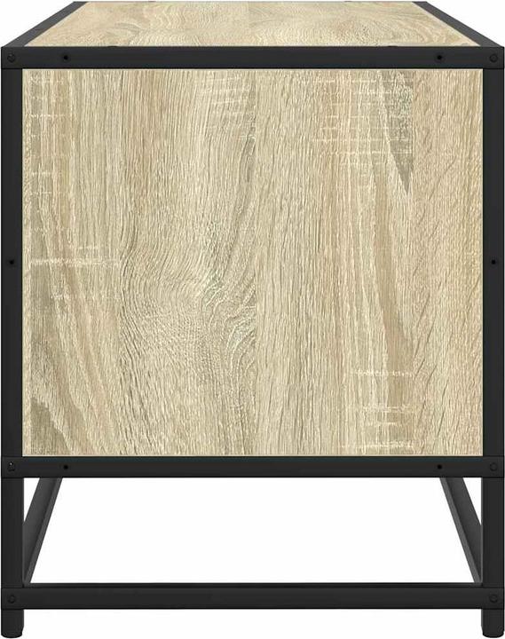 Actual product image VidaXL TV cabinet Lowboard TV cabinet TV table TV furniture Sonoma oak (100 x 34.5 x 40 cm)