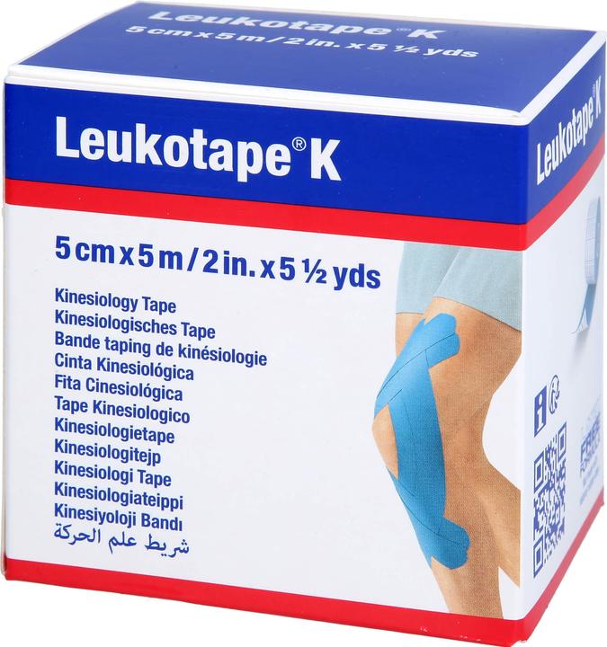 BSN Pflasterbinde 5mx5cm blau (5 m)