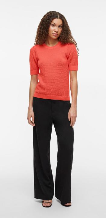 Actual product image Vila Short sleeve knitted top (S)