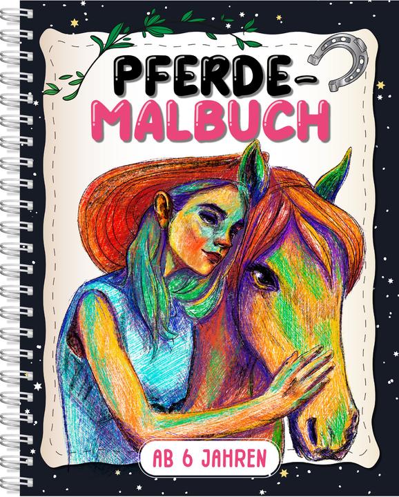 Produktbild Topulo-Verlag:Pferde-Malbuch für Kinder