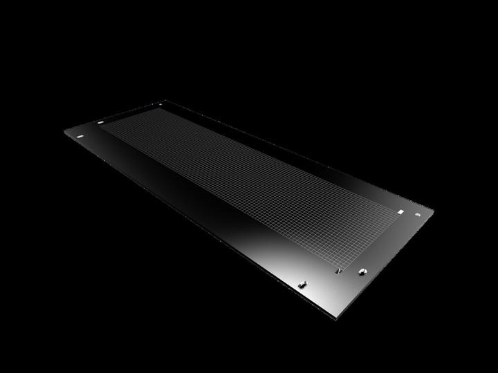 Actual product image Rittal SV 9683.508 Flange plate (L x W) 251mm x 650mm ABS Black 2pcs.