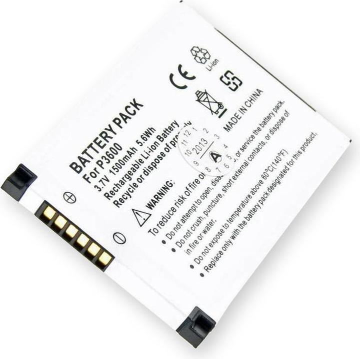 Actual product image HTC Trinity battery, P3600, TRIN160