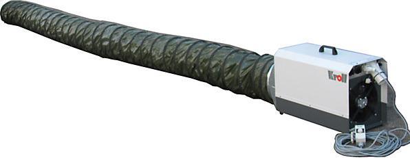 Actual product image Kroll Electric heater, air flow rate 960 m³/h, CEE, with thermostat connection, LxWxH (18000 W)