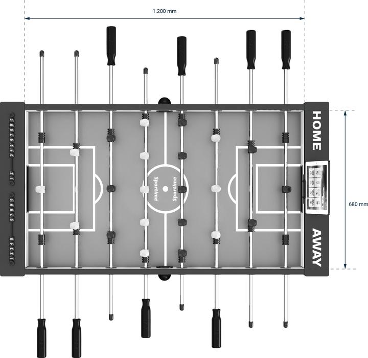 Actual product image Sportime Connect & Play foosball table