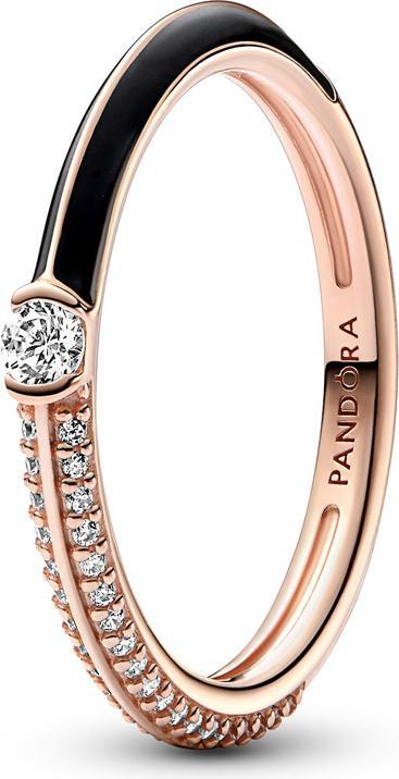 Produktbild Pandora ME Pavé & Schwarz Doppelring (60)