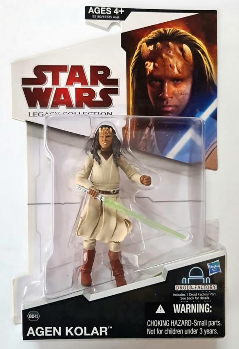 Immagine prodotto Hasbro Star Wars The Legacy Collection BD43 Figura d'azione 2009 Agen Kolar