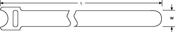 Immagine prodotto HellermannTyton Fascetta rapida 5000x12,5 Testo. nero. (Fascette in plastica, 5000 mm, 1 pz.)