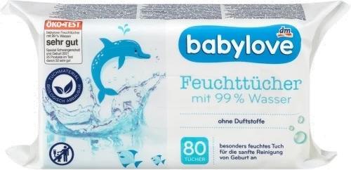 dm babylove Feuchttücher (320 Stück)