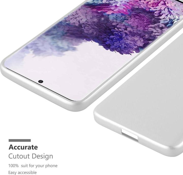 Actual product image Cadorabo TPU Matt Metallic Sleeve (Samsung Galaxy S20+)