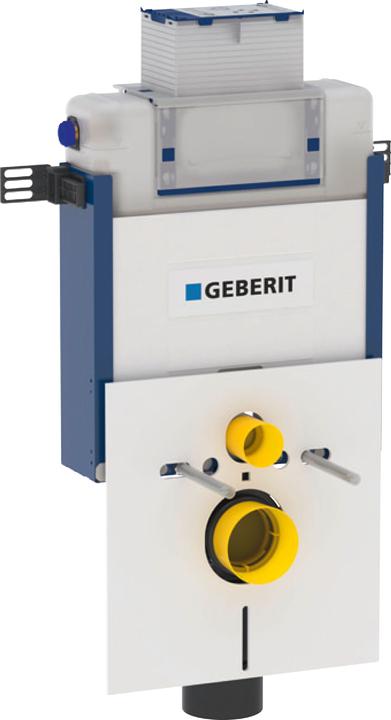 Geberit Kombifix Element fr Wand-WC 82 cm mit Omega UP-Splkasten 12 cm fr Bettigung von oben od