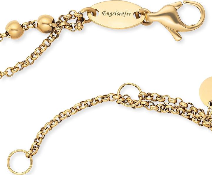 Produktbild Engelsrufer Armband Lebensbaum Gold (17 cm, Edelstahl)
