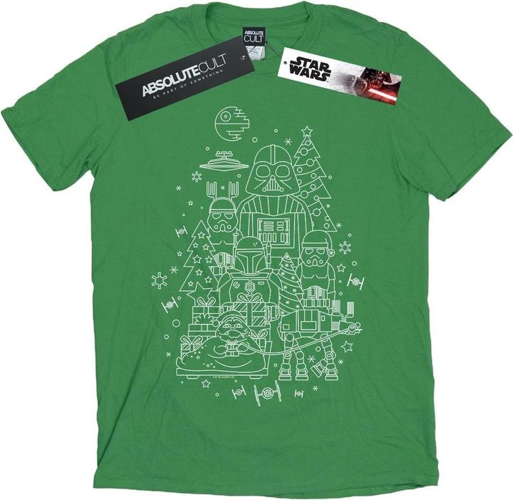 Produktbild Star Wars Empire Christmas TShirt (L)