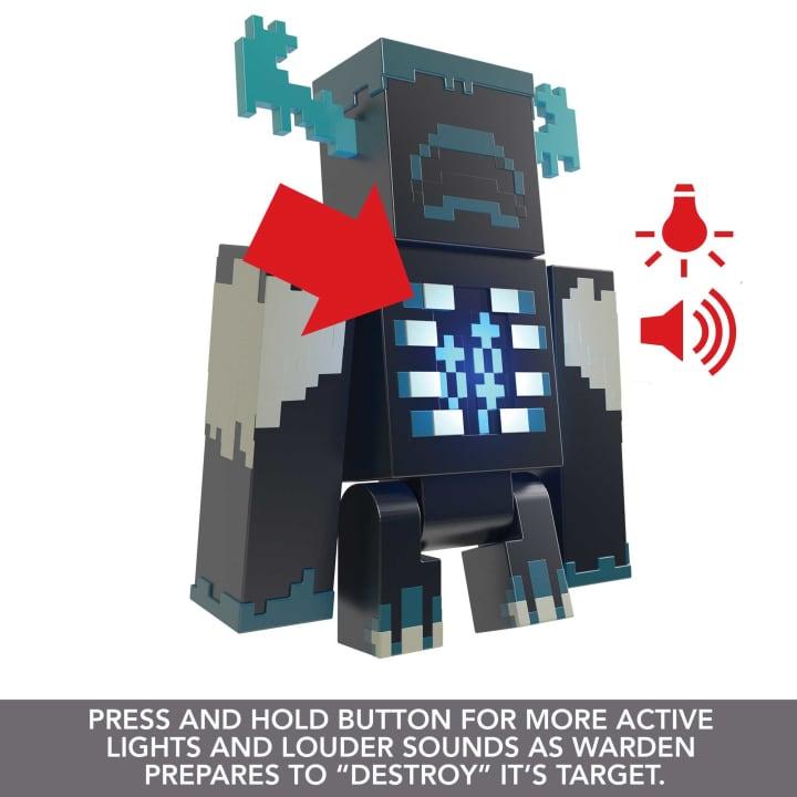 Actual product image Minecraft WARDEN Figure