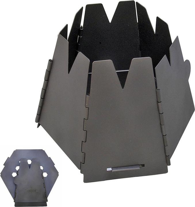 Produktbild Vargo Hexagon Holzofen Titan