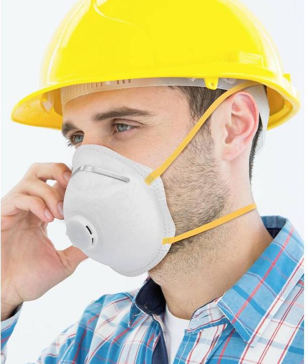 Produktbild Gime 2575495 Feinstaubmaske mit Ventil FFP2 10 St. DIN EN 149:2001 + A1:2009 (FFP2, 10 x)