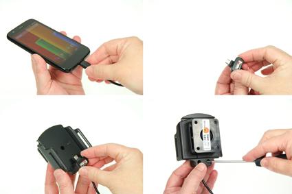 Actual product image Brodit PDA holder active