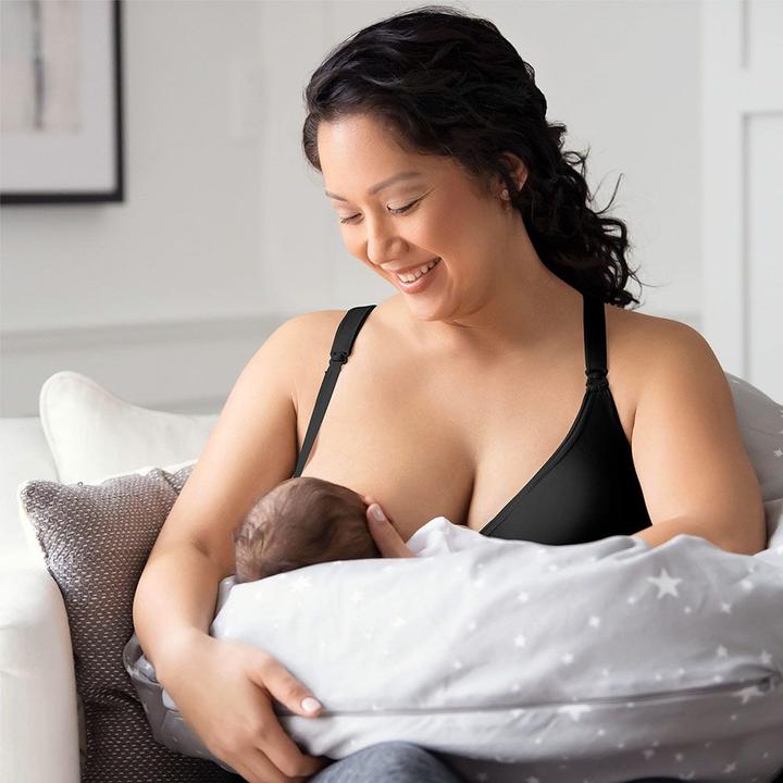 Image du produit Medela Top confort grossesse et allaitement, noir, taille S (XL)