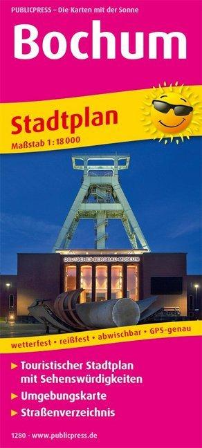 Actual product image PublicPress City Map Bochum