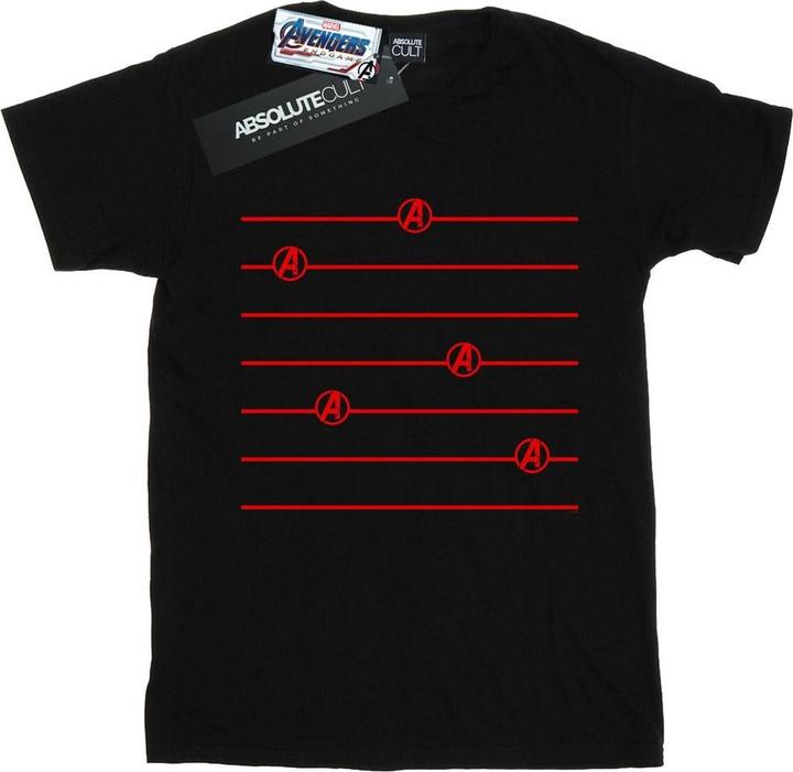 Jungen Avengers Endgame Logo Stripes TShirt