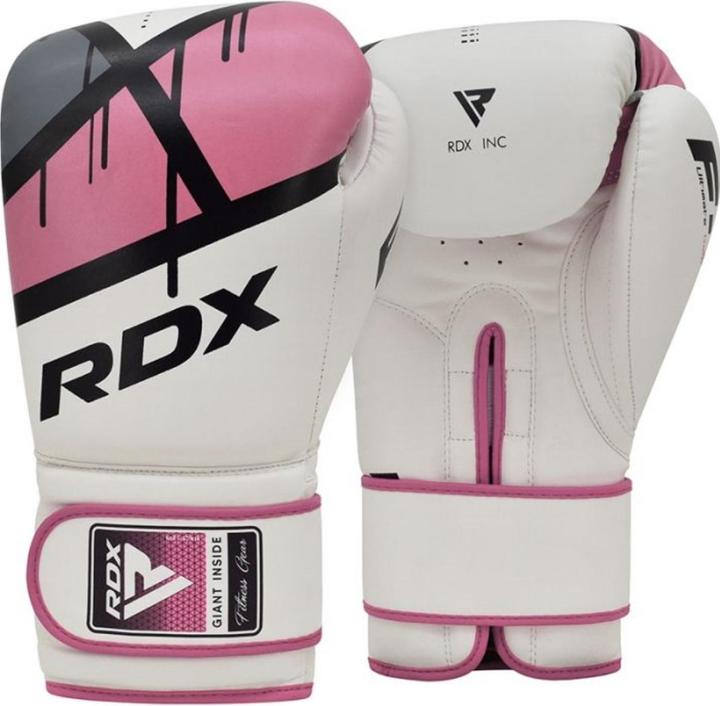 Actual product image Rdx Boxing Glove Bgr-F7 Pink (12 OZ, One size)