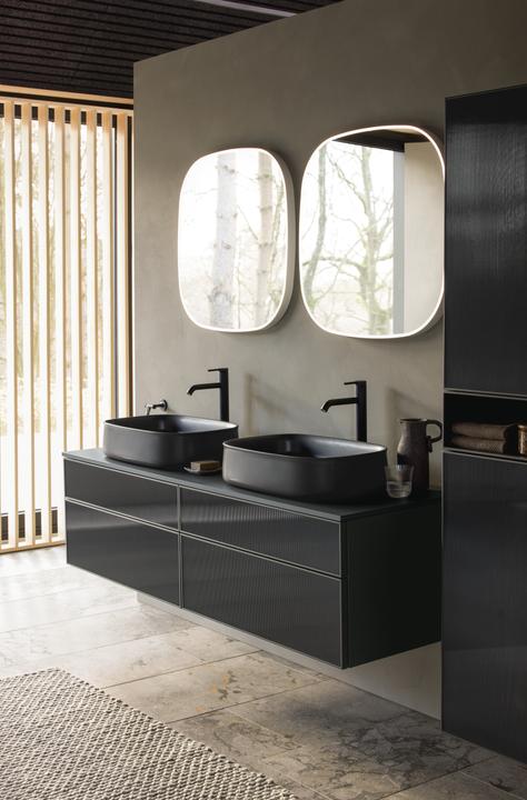 Produktbild Duravit EH-WT-MI C.1 XL o Zugstangen-Ablaufgarnitur schwarz matt