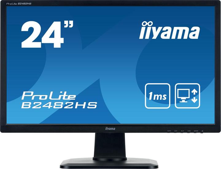 Actual product image iiyama ProLite B2482HS-B1 (1920 x 1080 pixels, 24.02")