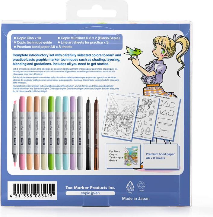 Immagine prodotto Copic Marchio ciao "Il mio primo Starter Set (Multicolore, 12 x)