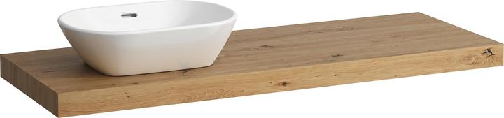 Immagine prodotto Laufen Piastra per lavabo Lani, un foro a sinistra, 1370x495x65 mm, H404682112