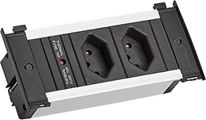 Produktbild Bachmann KAPSA XS 2xCH T13 sw927.209Strom 2.0m AEH CH T12 (2 x, Typ 13, 2 m)