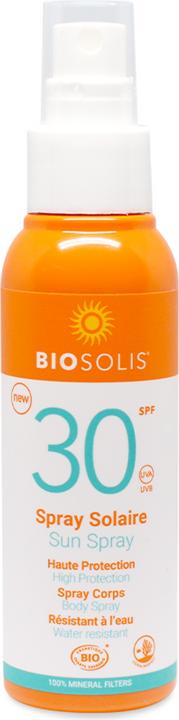 Actual product image Biosolis Sun spray (Sun spray, SPF 30, 100 ml, 149 g)