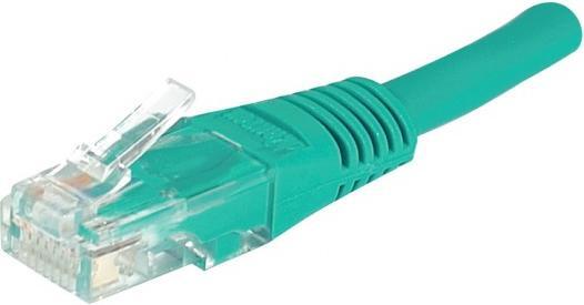 Actual product image Exertis Connect Patch cable Cat. 5e, U/UTP, copper, green, 3.0 m Favourable patch cable with 20 years (U/UTP, CAT5e, 3 m)