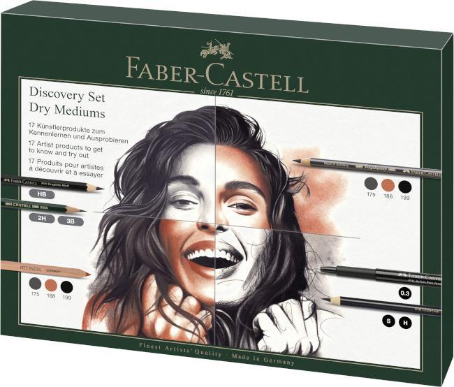 Produktbild Faber-Castell Farbstift Discovery Set (Mehrfarbig, 17 x)