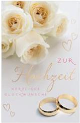 Produktbild Susy Card Hochzeitskarte "Rosenglck 2"