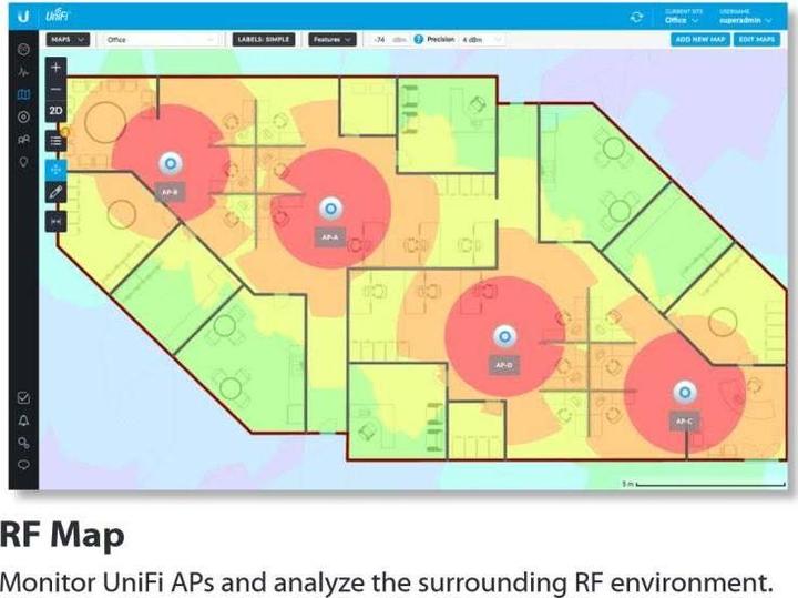 Produktbild Ubiquiti UniFi AP AC-PRO (1300 Mbit/s)