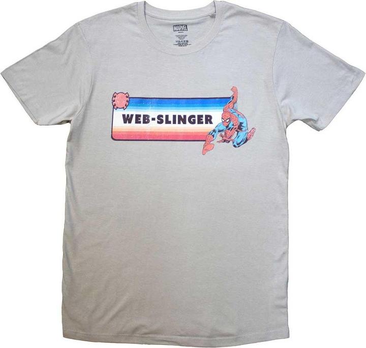 Immagine prodotto Spiderman Web-Slinger Maglietta Adulto Unisex (M)