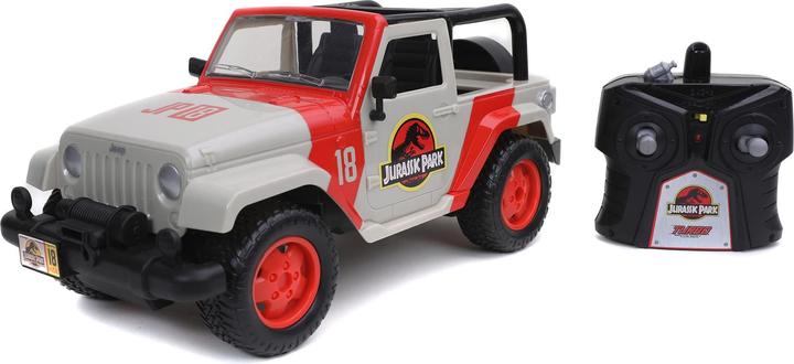 Image du produit Jada Jeep Wrangler RC Jurassic Park 1:16