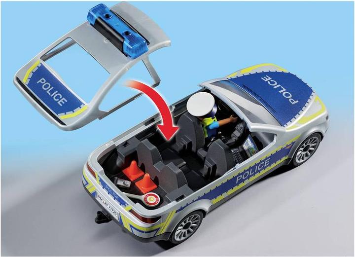 Actual product image Playmobil Police patrol car (71729, Playmobil Action Heroes)
