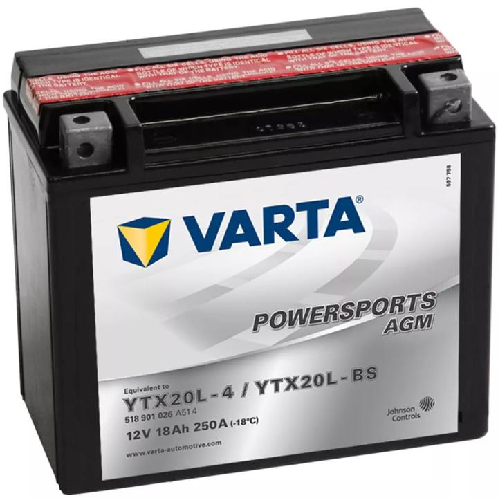 Produktbild Varta Powersports (12 V, 18 Ah, 210 A)
