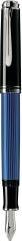 Immagine prodotto Pelikan Stilografica M405 Nero-Blu B Custodia (Argento, Blu, Nero, 1 x)