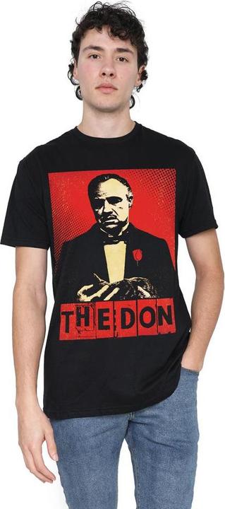 Actual product image The Godfather Mens Don Vito Corleone Pop Art T-Shirt (5XL)