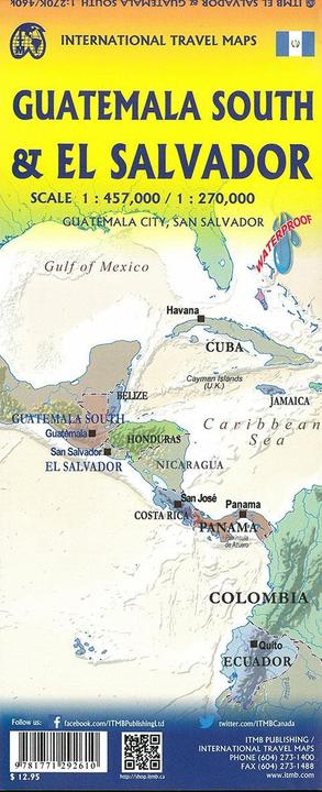 Actual product image Itmb ITM Maps El Salvador