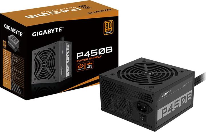 Actual product image Gigabyte P450B 450W Power Supply (GP-P450B) (450 W)