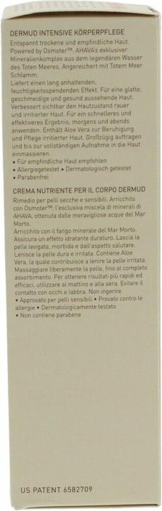 Immagine prodotto Ahava Fango del Mar Morto Dermud Crema corpo nutriente (Crema corpo, 200 ml)