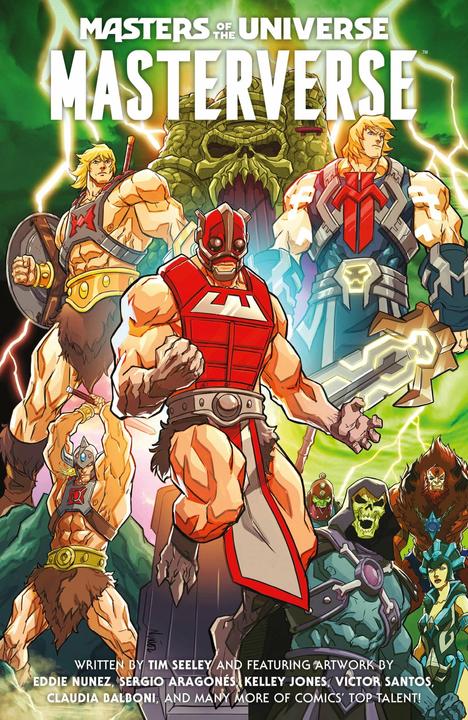 Produktbild Masters of the Universe: Masterverse Volume 1 (Englisch, Tim Seeley, Kelley Jones, Sergio Aragones, Eddie Nunez, Victor Santos, 2023)