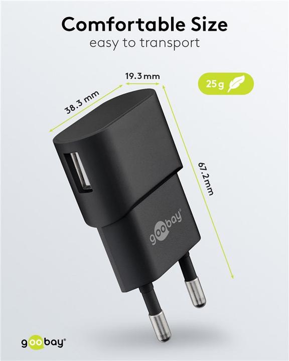 Produktbild Goobay USB A Charger (5 W)